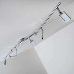 Hofstein Moosonee Deckenleuchte LED Chrom, 6-flammig -Bürolampen Verkäufe moosonee deckenleuchte h3009642 14