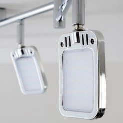 Hofstein Moosonee Deckenleuchte LED Chrom, 6-flammig -Bürolampen Verkäufe moosonee deckenleuchte h3009642 3