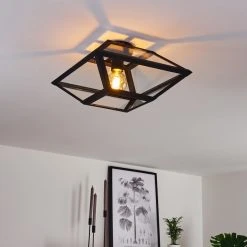 Hofstein Moraira Deckenleuchte Schwarz, 1-flammig -Bürolampen Verkäufe moraira deckenleuchte h3368862 11