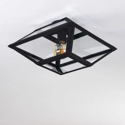 Hofstein Moraira Deckenleuchte Schwarz, 1-flammig -Bürolampen Verkäufe moraira deckenleuchte h3368862 8