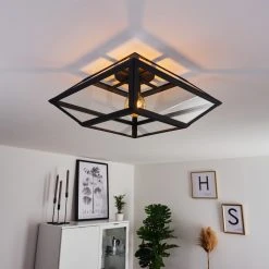 Hofstein Moraira Deckenleuchte Schwarz, 1-flammig 23 Hofstein Moraira Deckenleuchte Schwarz, 1-flammig -Bürolampen Verkäufe moraira deckenleuchte h3368886 7