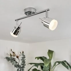 Hofstein Morges Deckenleuchte LED Chrom, 2-flammig 19 Hofstein Morges Deckenleuchte LED Chrom, 2-flammig -Bürolampen Verkäufe morges deckenleuchte h3446973 6