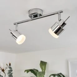 Hofstein Morges Deckenleuchte LED Chrom, 2-flammig 21 Hofstein Morges Deckenleuchte LED Chrom, 2-flammig -Bürolampen Verkäufe morges deckenleuchte h3446973 8