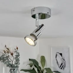 Hofstein Morges Deckenleuchte LED Chrom, 1-flammig 16 Hofstein Morges Deckenleuchte LED Chrom, 1-flammig -Bürolampen Verkäufe morges deckenleuchte h3458600 6