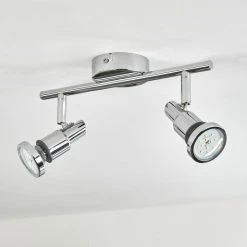 Hofstein Morges Deckenleuchte LED Chrom, 2-flammig -Bürolampen Verkäufe morges deckenleuchte h3458624 7