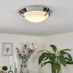 Hofstein Morges Deckenleuchte LED Chrom, 1-flammig -Bürolampen Verkäufe morges deckenleuchte h3458808 6