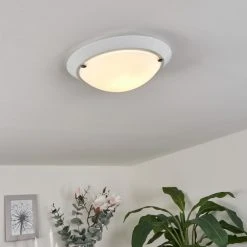 Hofstein Morges Deckenleuchte Wei&szlig;, 1-flammig -Bürolampen Verkäufe morges deckenleuchte h3547311 8