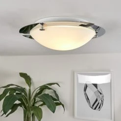 Hofstein Morges Deckenleuchte Chrom, 1-flammig -Bürolampen Verkäufe morges deckenleuchte h3547328 10