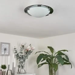 Hofstein Morges Deckenleuchte Chrom, 1-flammig -Bürolampen Verkäufe morges deckenleuchte h3547328 11