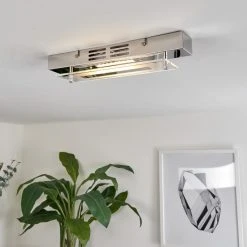 Hofstein Morges Deckenleuchte LED Chrom, 1-flammig 18 Hofstein Morges Deckenleuchte LED Chrom, 1-flammig -Bürolampen Verkäufe morges deckenleuchte h3551523 8