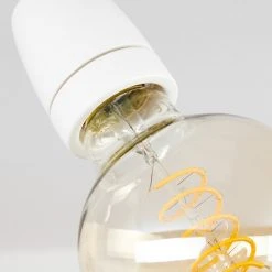 Hofstein Musland Deckenleuchte Chrom, Weiß, 1-flammig -Bürolampen Verkäufe musland deckenleuchte h3430941 2