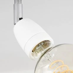 Hofstein Musland Deckenleuchte Chrom, Weiß, 4-flammig -Bürolampen Verkäufe musland deckenleuchte h3431474 2