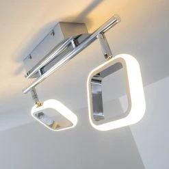 Hofstein Myto Deckenspot LED Chrom, 2-flammig -Bürolampen Verkäufe myto deckenspot h166803 7