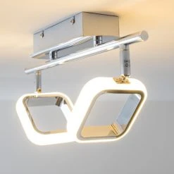 Hofstein Myto Deckenspot LED Chrom, 2-flammig -Bürolampen Verkäufe myto deckenspot h166803 9