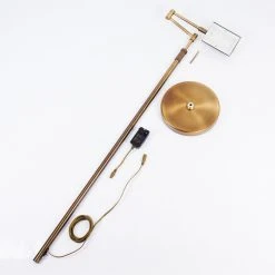 Hofstein Norrlida Stehleuchte LED Messing, 1-flammig -Bürolampen Verkäufe norrlida stehleuchte h3426067 4