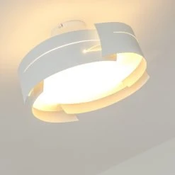 Hofstein Novara Deckenleuchte Weiß, 3-flammig -Bürolampen Verkäufe novara deckenleuchte h382 13