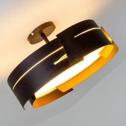 Hofstein Novara Deckenleuchte Braun, 3-flammig -Bürolampen Verkäufe novara deckenleuchte h383 11