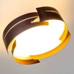 Hofstein Novara Deckenleuchte Braun, 3-flammig -Bürolampen Verkäufe novara deckenleuchte h383 17