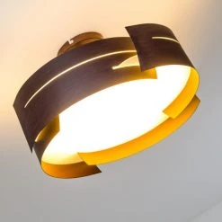 Hofstein Novara Deckenleuchte Braun, 3-flammig -Bürolampen Verkäufe novara deckenleuchte h383 6