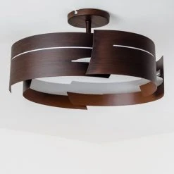 Hofstein Novara Deckenleuchte Braun, 3-flammig -Bürolampen Verkäufe novara deckenleuchte h383 9