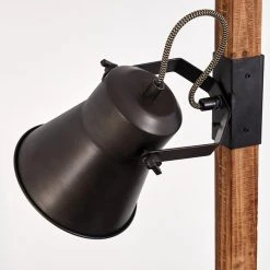 Hofstein Oksbol Stehleuchte Grau, Dunkelbraun, Stahl gebürstet, 2-flammig -Bürolampen Verkäufe oksbol stehleuchte h3350362 11