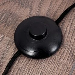 Hofstein Oksbol Stehleuchte Grau, Dunkelbraun, Stahl gebürstet, 2-flammig -Bürolampen Verkäufe oksbol stehleuchte h3350362 2