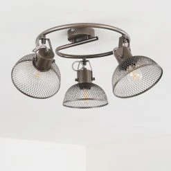 Hofstein Oksevej Deckenleuchte Grau, 3-flammig -Bürolampen Verkäufe oksevej deckenleuchte h3350096 7