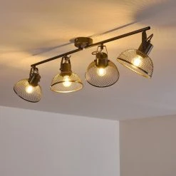 Hofstein Oksevej Deckenleuchte Silber, 4-flammig -Bürolampen Verkäufe oksevej deckenleuchte h3350669 13