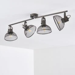 Hofstein Oksevej Deckenleuchte Silber, 4-flammig -Bürolampen Verkäufe oksevej deckenleuchte h3350669 14