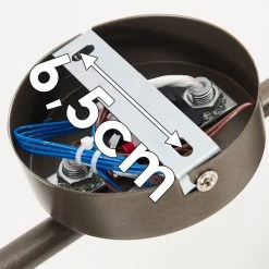 Hofstein Oksevej Deckenleuchte Silber, 4-flammig -Bürolampen Verkäufe oksevej deckenleuchte h3350669 2