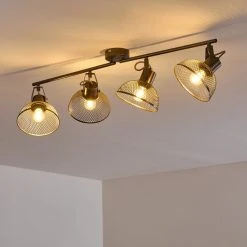 Hofstein Oksevej Deckenleuchte Silber, 4-flammig -Bürolampen Verkäufe oksevej deckenleuchte h3350669 4