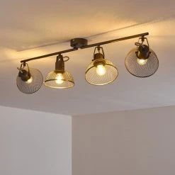 Hofstein Oksevej Deckenleuchte Silber, 4-flammig -Bürolampen Verkäufe oksevej deckenleuchte h3350669 5