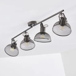 Hofstein Oksevej Deckenleuchte Silber, 4-flammig -Bürolampen Verkäufe oksevej deckenleuchte h3350669 7