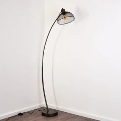 Hofstein Oksevej Stehleuchte Chrom, 1-flammig -Bürolampen Verkäufe oksevej stehleuchte h3348840 17