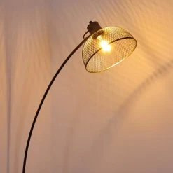 Hofstein Oksevej Stehleuchte Chrom, 1-flammig -Bürolampen Verkäufe oksevej stehleuchte h3348840 3