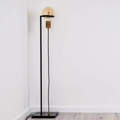 Hofstein Okudari Stehleuchte Messing, Schwarz, Gold, 1-flammig -Bürolampen Verkäufe okudari stehleuchte h3358290 4