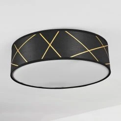 Hofstein Opatija Deckenleuchte Schwarz, Weiß, Gold, 3-flammig -Bürolampen Verkäufe opatija deckenleuchte h3434031 5