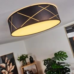 Hofstein Opatija Deckenleuchte LED Schwarz, Weiß, Gold, 1-flammig -Bürolampen Verkäufe opatija deckenleuchte h3434055 5