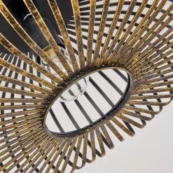 Hofstein Oravi Deckenleuchte Schwarz-Gold, 1-flammig -Bürolampen Verkäufe oravi deckenleuchte h3355114 10