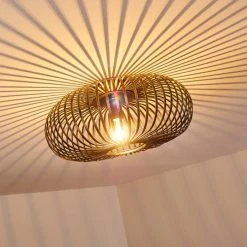 Hofstein Oravi Deckenleuchte Schwarz-Gold, 1-flammig -Bürolampen Verkäufe oravi deckenleuchte h3355114 13