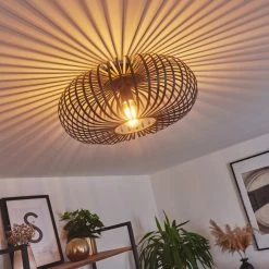 Hofstein Oravi Deckenleuchte Schwarz, 1-flammig -Bürolampen Verkäufe oravi deckenleuchte h3442708 6