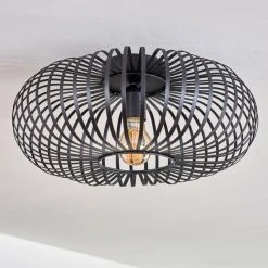 Hofstein Oravi Deckenleuchte Schwarz, 1-flammig -Bürolampen Verkäufe oravi deckenleuchte h3442708 7