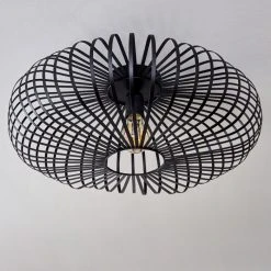 Hofstein Oravi Deckenleuchte Schwarz, 1-flammig -Bürolampen Verkäufe oravi deckenleuchte h3444467 7