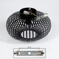 Hofstein Oravi Deckenleuchte Schwarz, 1-flammig 16 Hofstein Oravi Deckenleuchte Schwarz, 1-flammig -Bürolampen Verkäufe oravi deckenleuchte h3444504 4