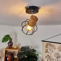 Hofstein Orkanger Deckenleuchte Chrom, Schwarz, 1-flammig 18 Hofstein Orkanger Deckenleuchte Chrom, Schwarz, 1-flammig -Bürolampen Verkäufe orkanger deckenleuchte h3441336 8