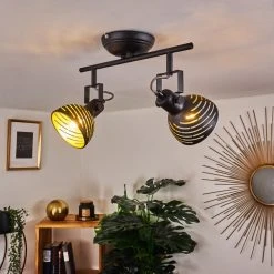 Hofstein Osina Deckenleuchte Schwarz, 2-flammig -Bürolampen Verkäufe osina deckenleuchte h3017579 6