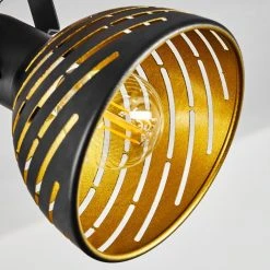 Hofstein Osina Deckenleuchte Schwarz, Braun, 4-flammig -Bürolampen Verkäufe osina deckenleuchte h3018798 5