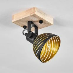 Hofstein Osina Deckenleuchte Schwarz, Braun, 1-flammig -Bürolampen Verkäufe osina deckenleuchte h3432846 7