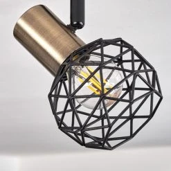 Hofstein Palmira Deckenleuchte Messing, Schwarz, 2-flammig 12 Hofstein Palmira Deckenleuchte Messing, Schwarz, 2-flammig -Bürolampen Verkäufe palmira deckenleuchte h3384282 2