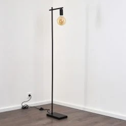 Hofstein Pamunkey Stehleuchte Schwarz, 1-flammig -Bürolampen Verkäufe pamunkey stehleuchte h3318539 11